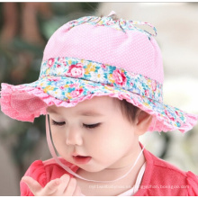 Sombrero de pescador de verano de moda infantil para niña